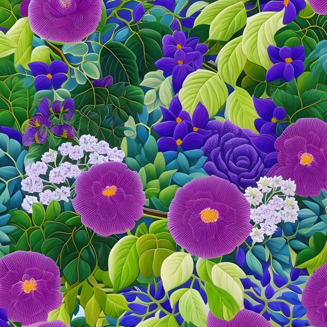 Floral poster