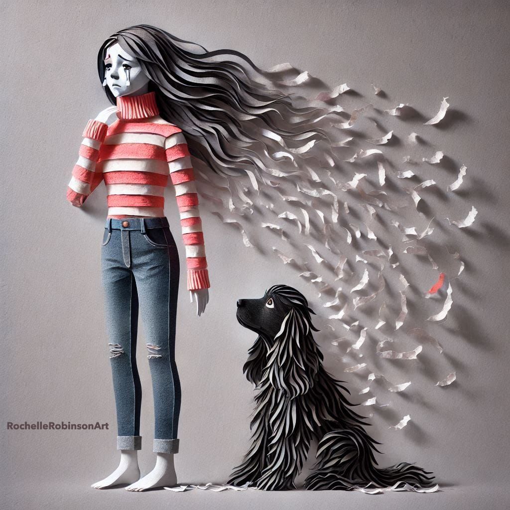 I Am Always With You! - Paper Art