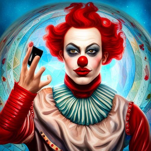 clown - AI Generated Artwork - NightCafe Creator