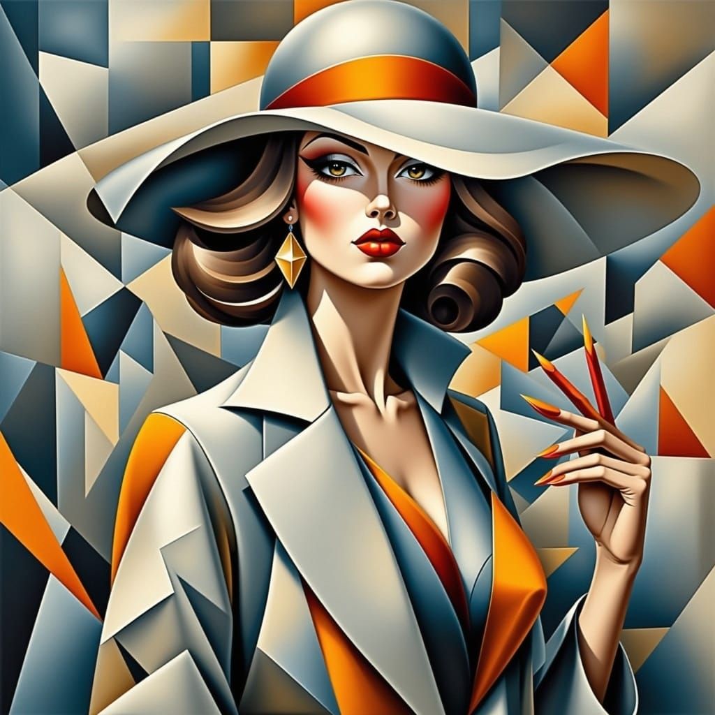 <lora:Cubist Flux:1.0> 