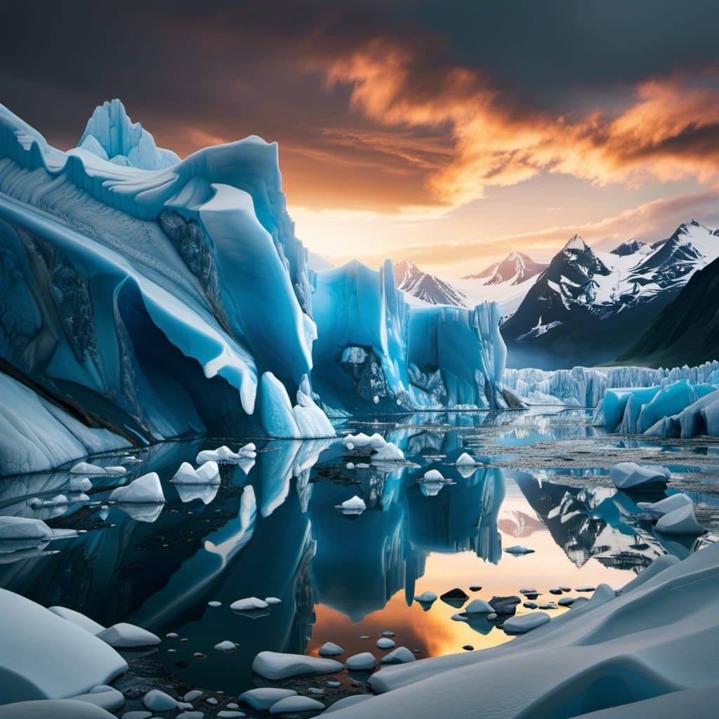 The Glaciers Are Melting!   by @Jko88