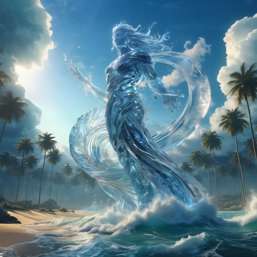 Water elemental waking up