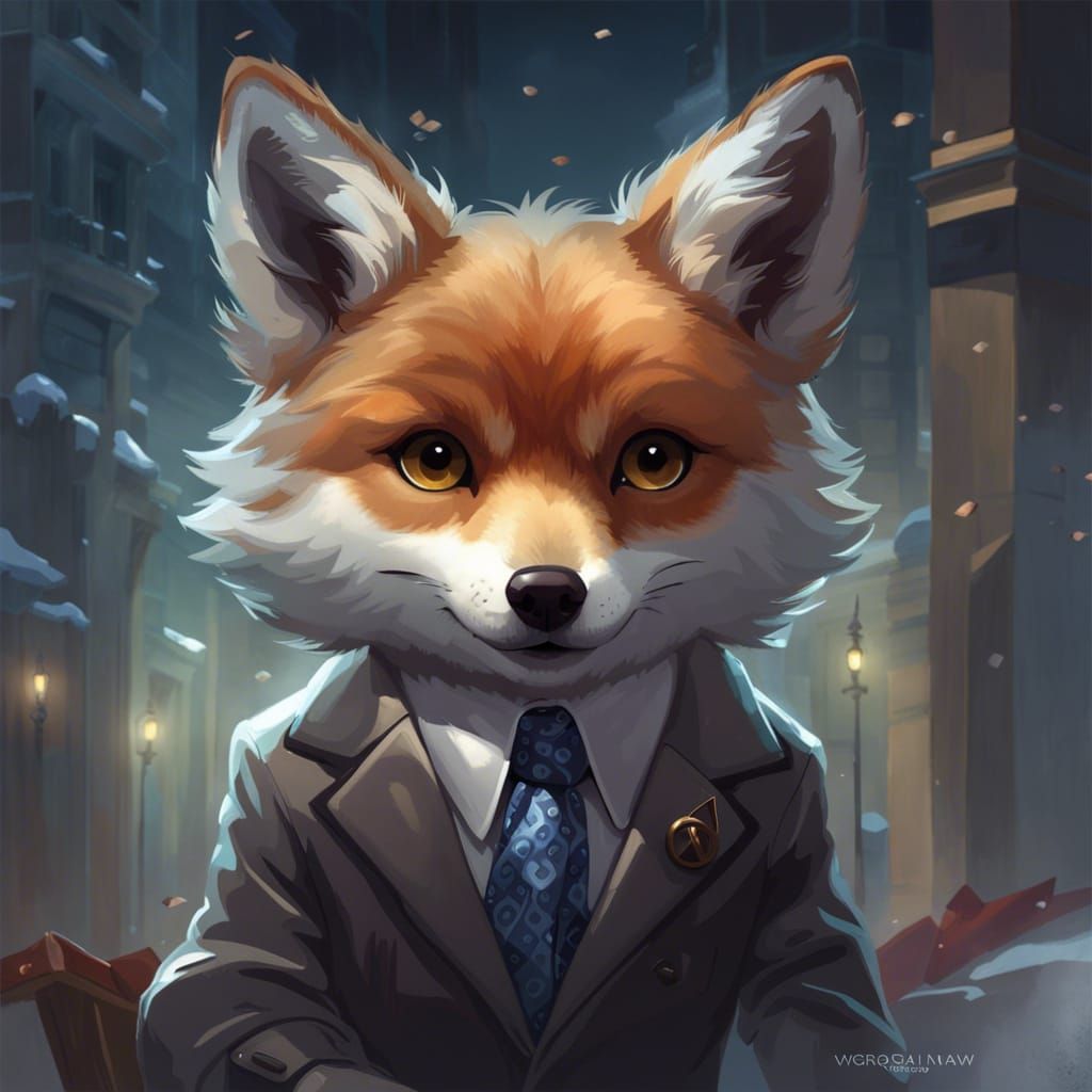 Dapper Fox - AI Generated Artwork - NightCafe Creator