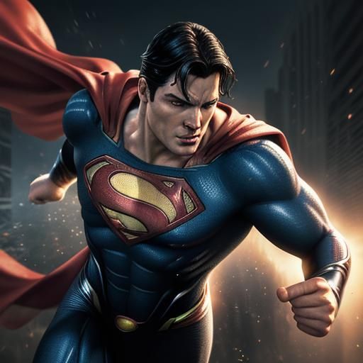 Superman - AI Generated Artwork - NightCafe Creator