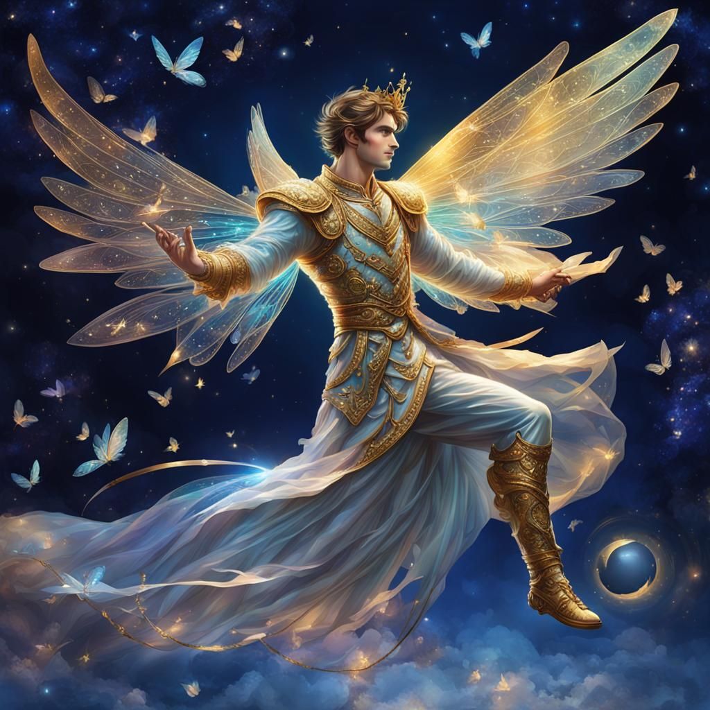 Fairy prince - AI Generated Artwork - NightCafe Creator