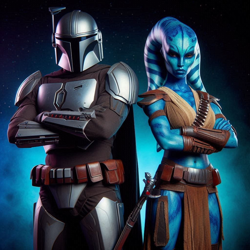 Jarro Vhett and Tan'dra Roe