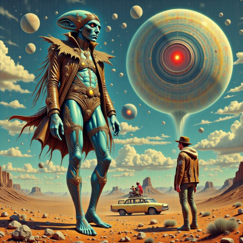 Alien World in a Fantastic Reality