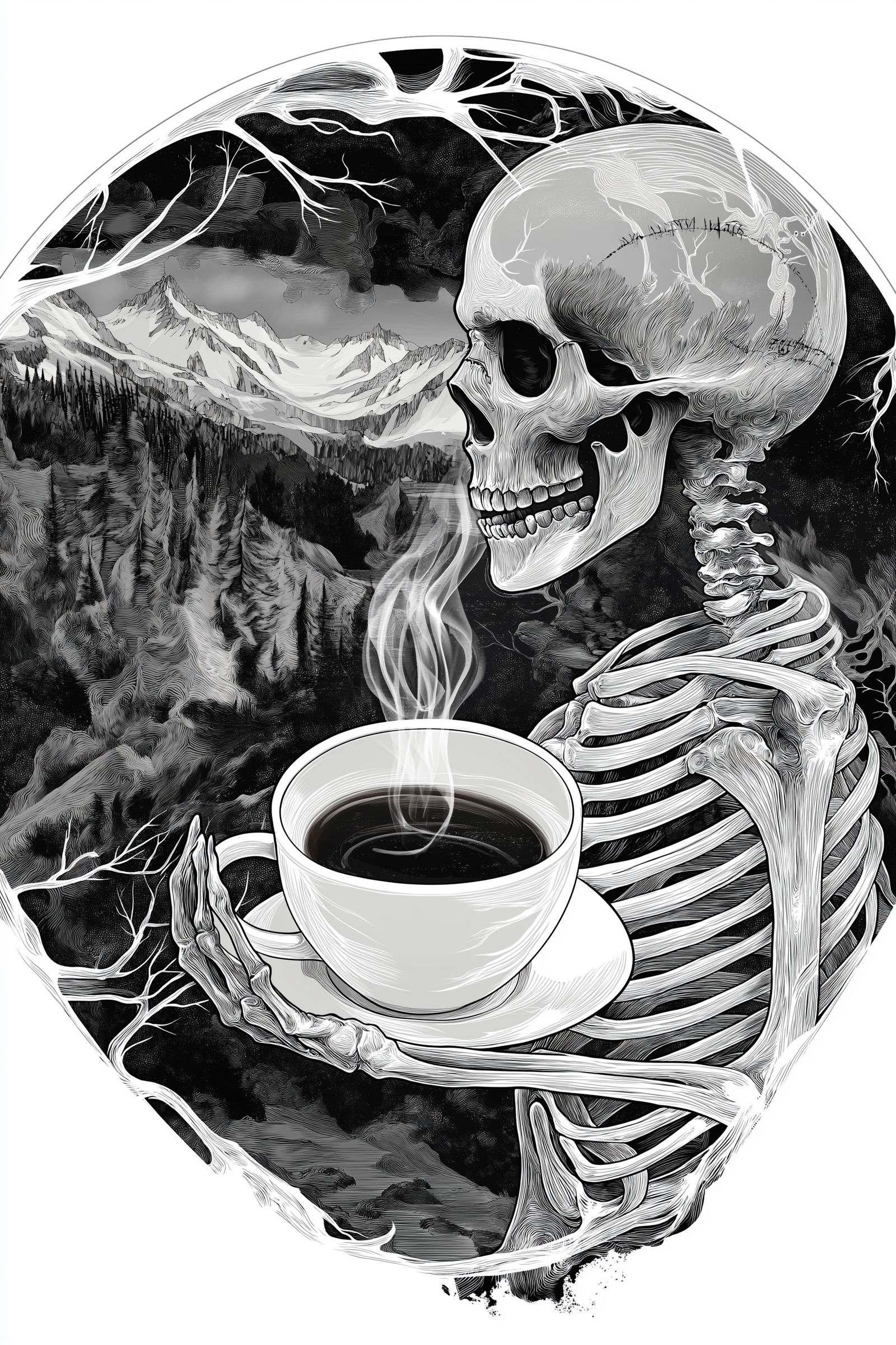 Every skeleton needs a decent cup of coffee