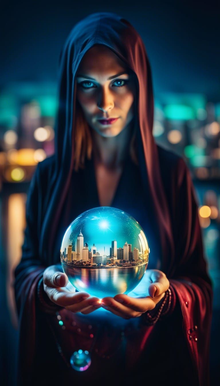 Fortune Teller AI Generated Artwork NightCafe Creator