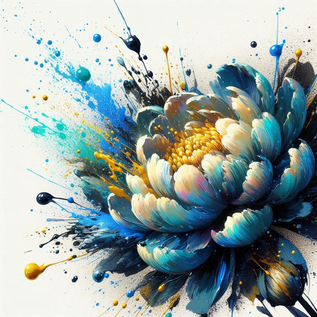 Painting of a flower