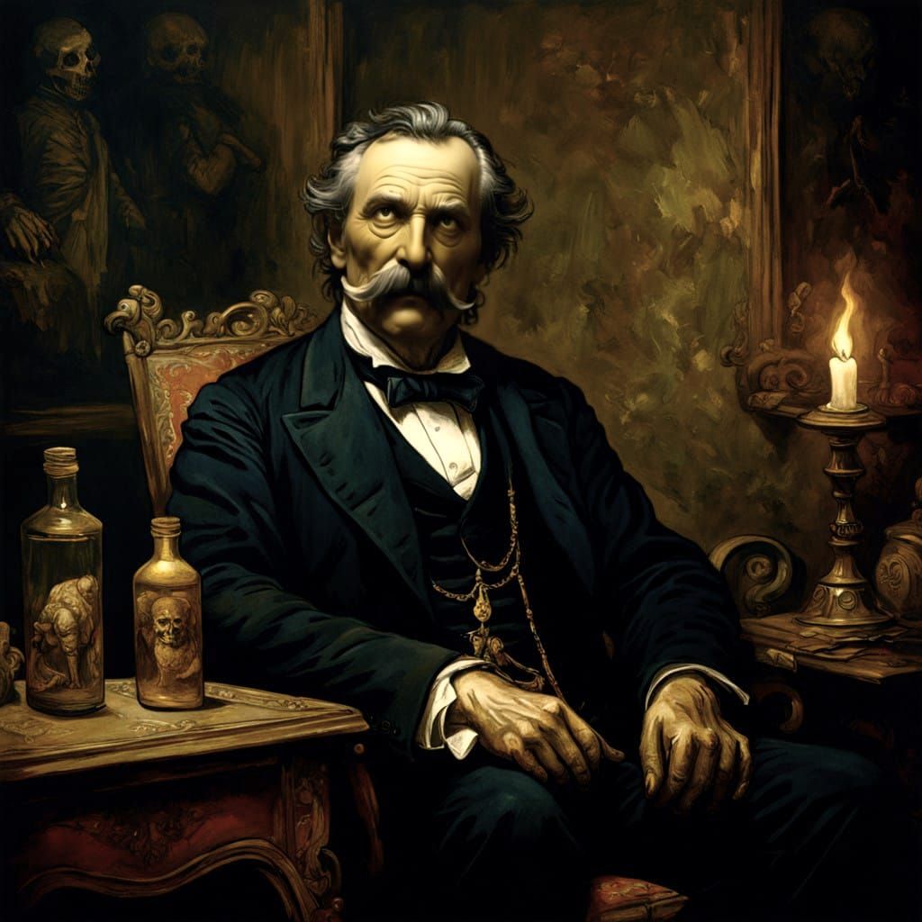 Ethereal Victorian Explorer in a World of Wonder