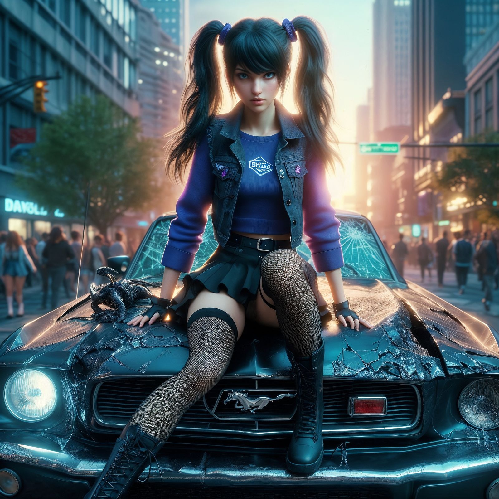 Supernova: Karina car scene