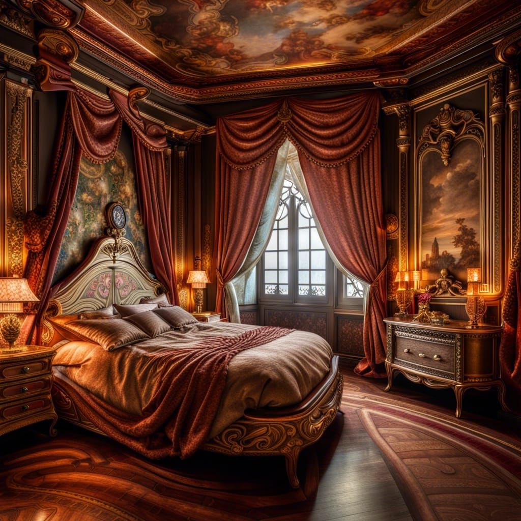 Dream bedroom  by @crazy_old_man