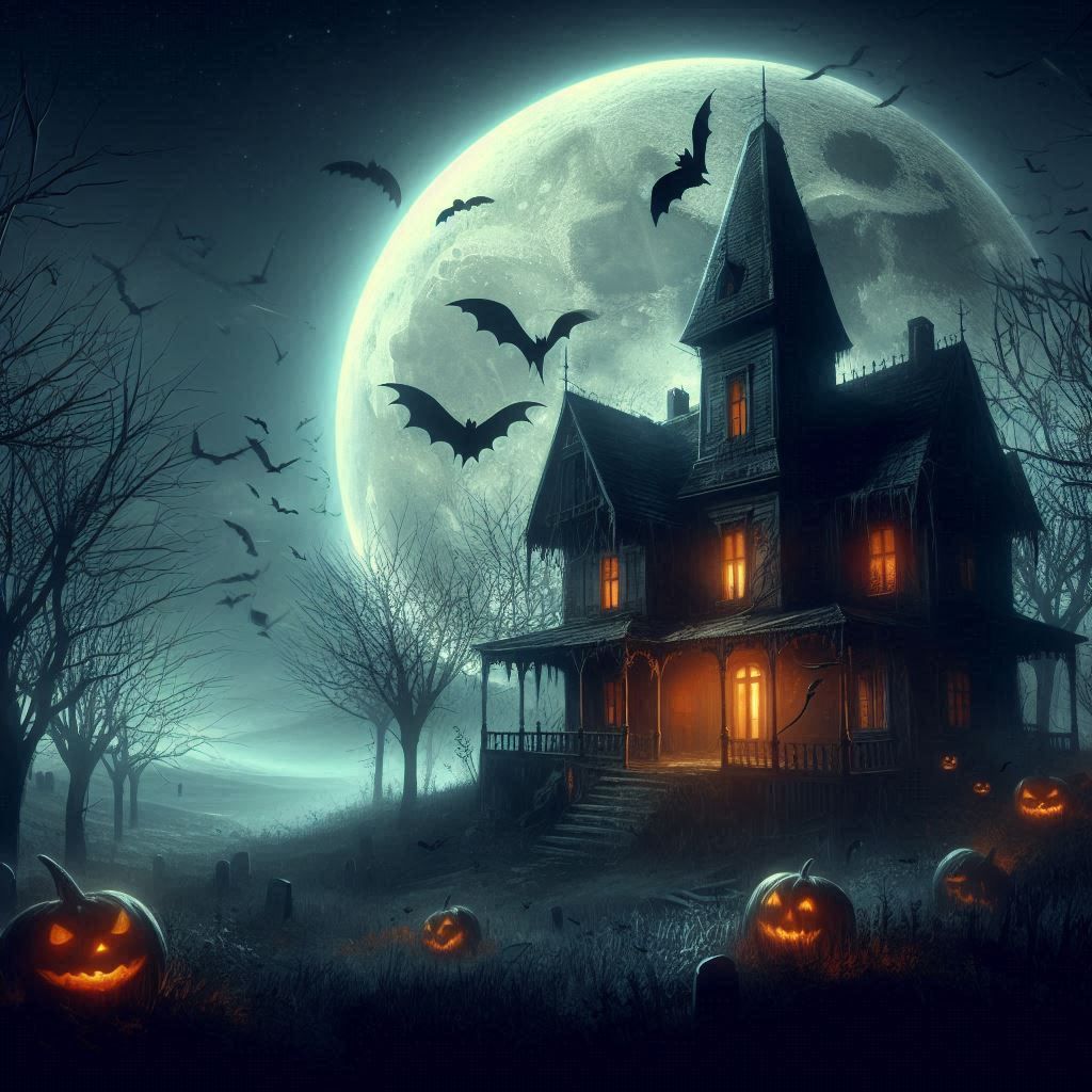 Haunted House Moon