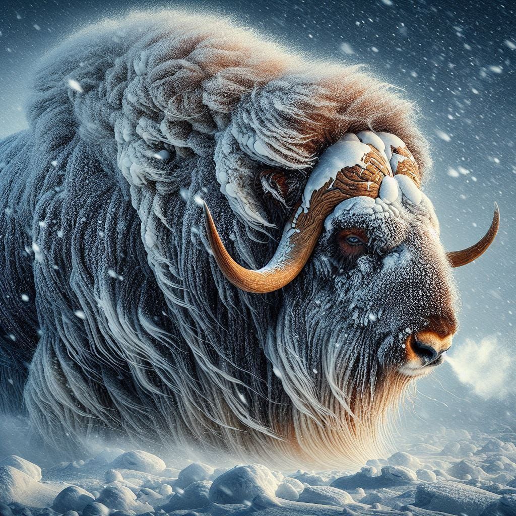Musk Ox  by @IrishDirtydog