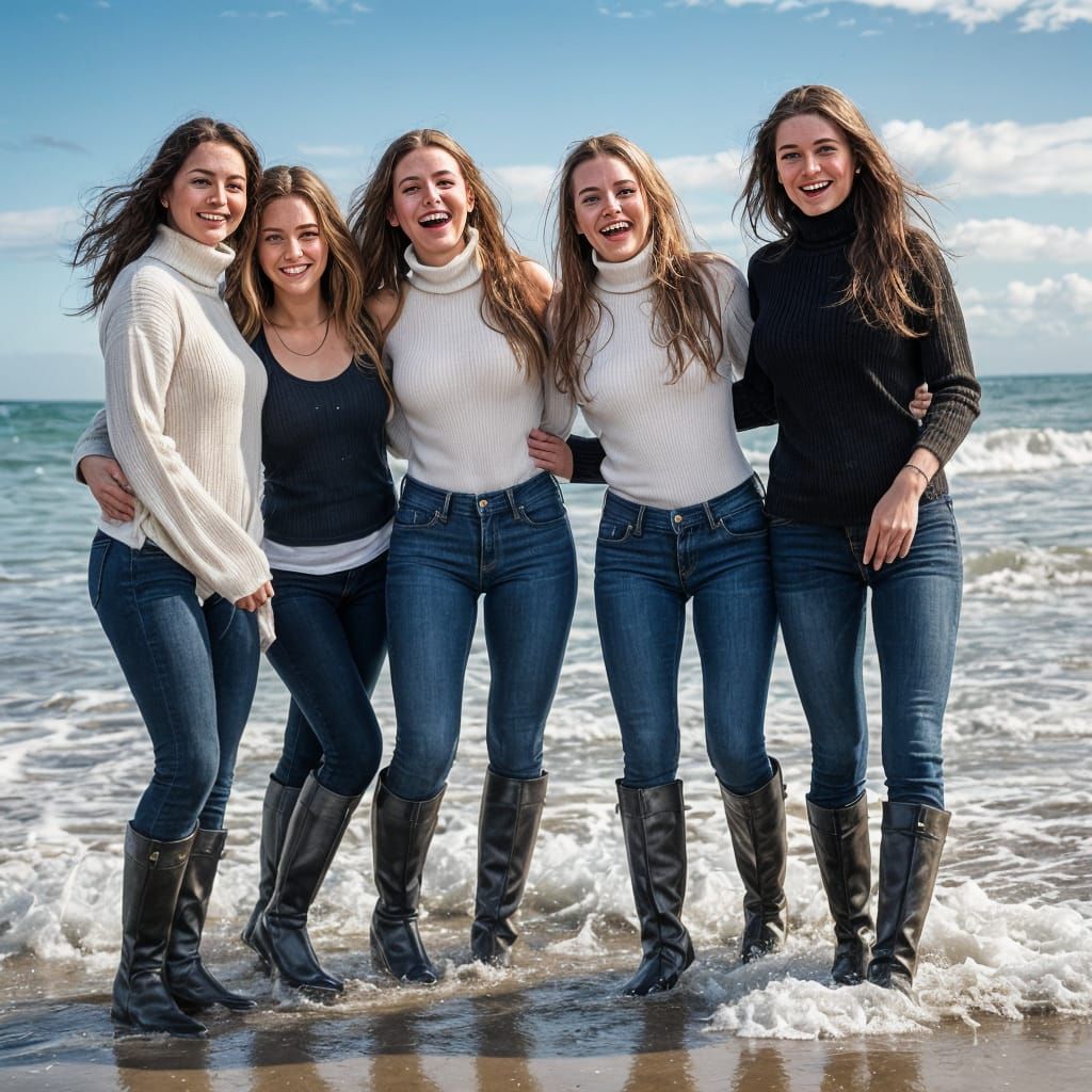 Pictures in the Surf