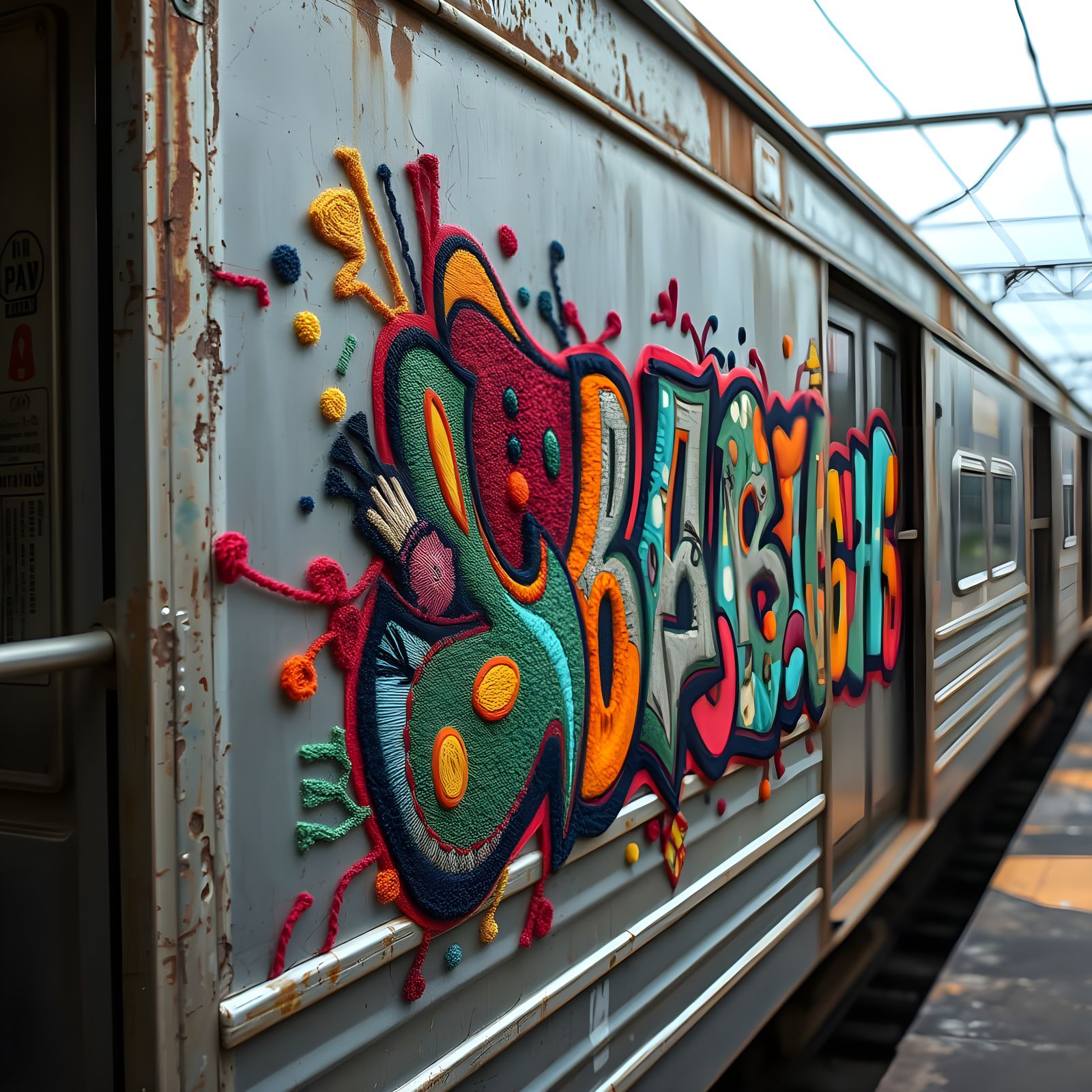 train graffiti - train graffiti