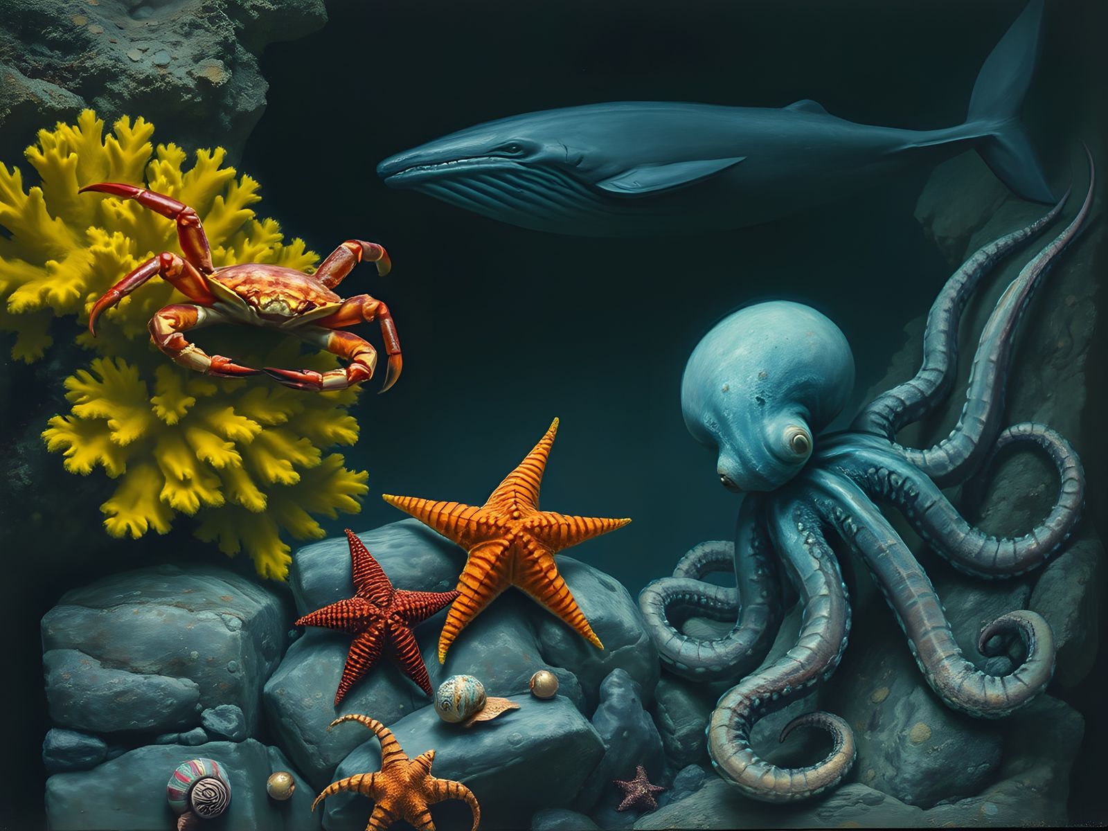 Spongebob Squarepants (Horror Realism)  by @Morticia Addams