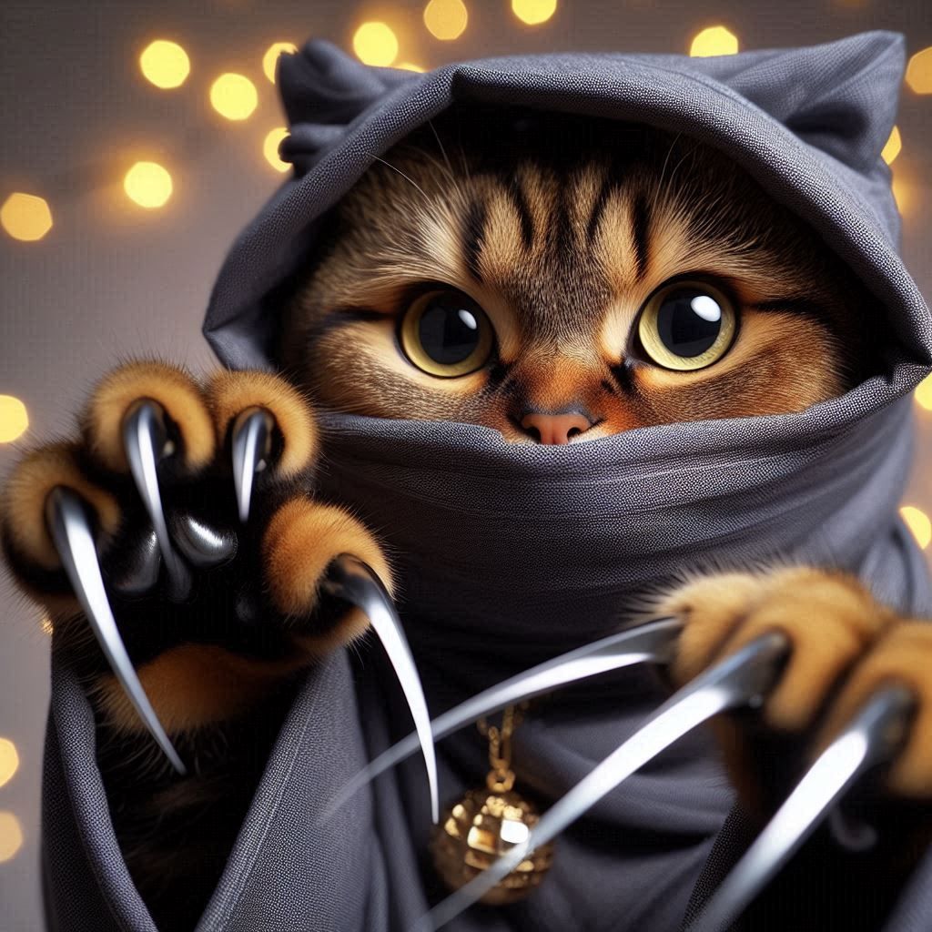 Ninja cat