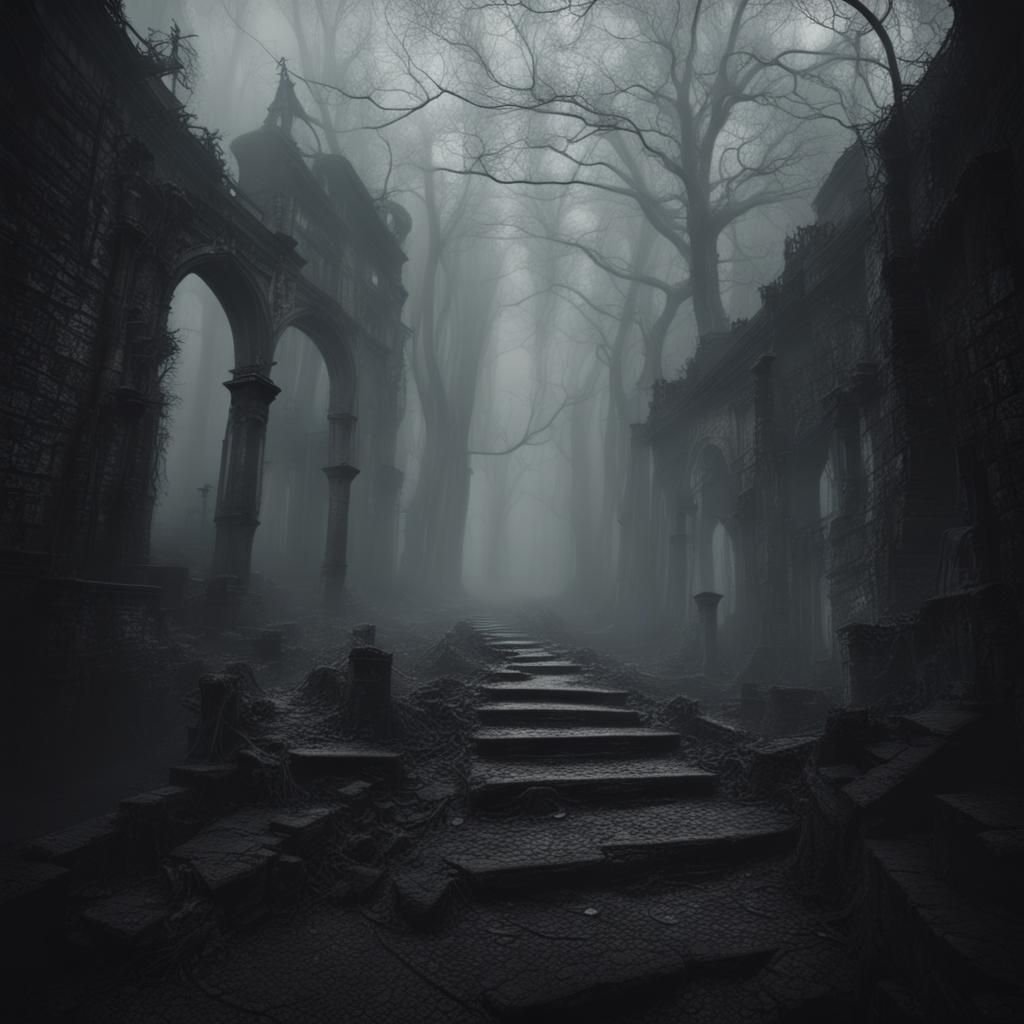 Into the mist...  by @RedPixie