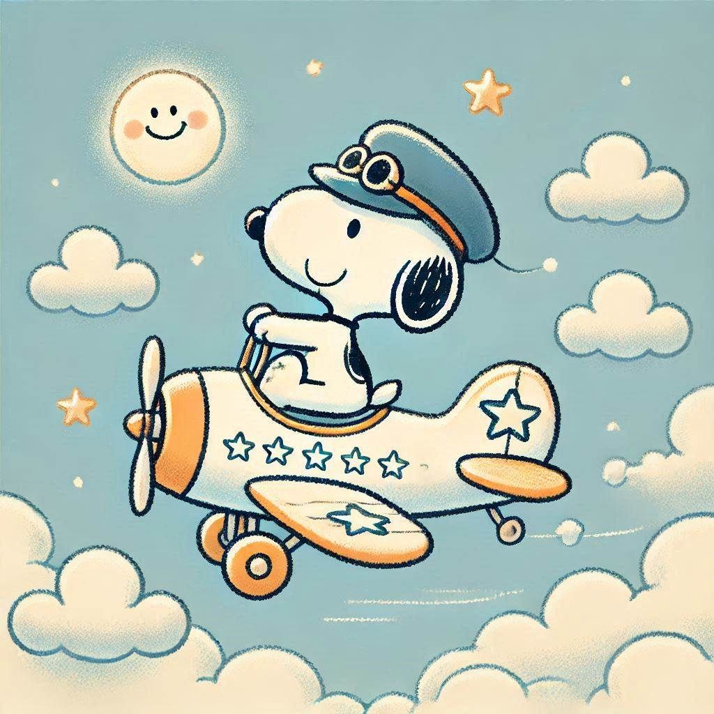 Pilot Snoopy