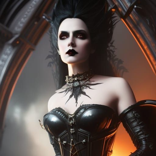Vampire Queen Victoria AI Generated Artwork NightCafe Creator