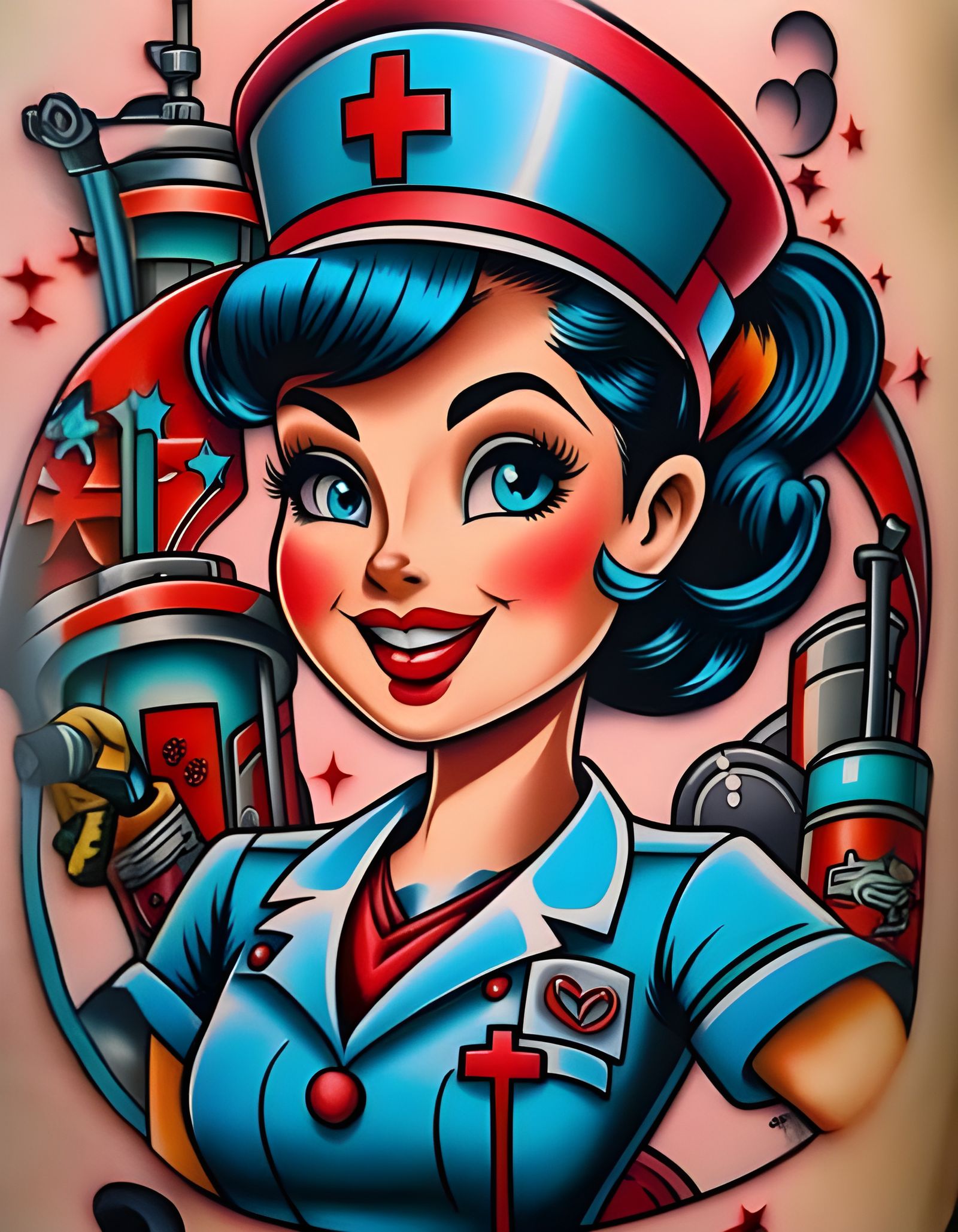 Super Nurse - AI Generated Artwork - NightCafe Creator