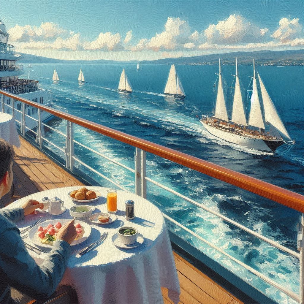 "A Really Nice Meal At Sea"