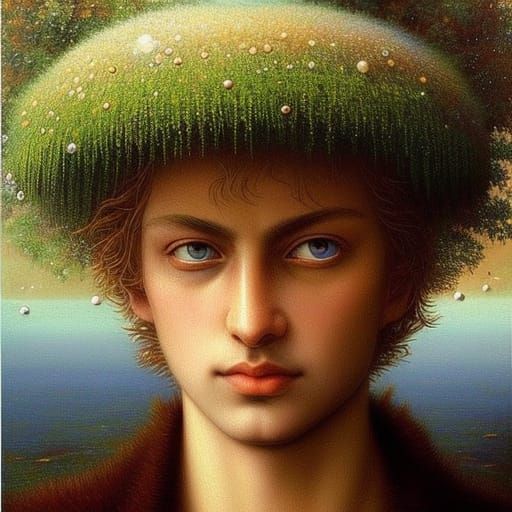 Ses yeux montrent sa tête Ses yeux sont la fraîcheur de l'ét...