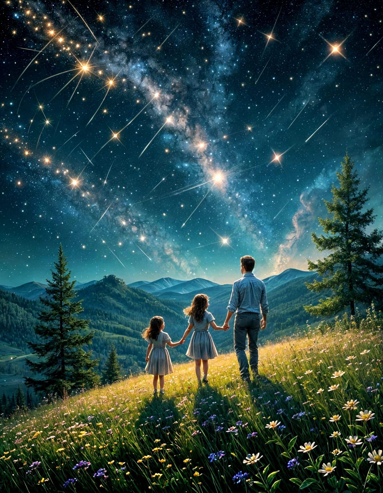 Under the Starry Veil  by @John P