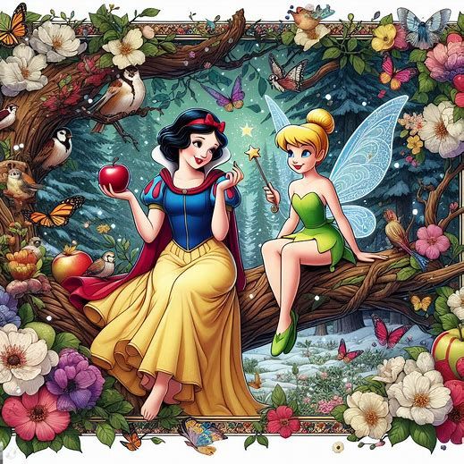 Snow White and Tink