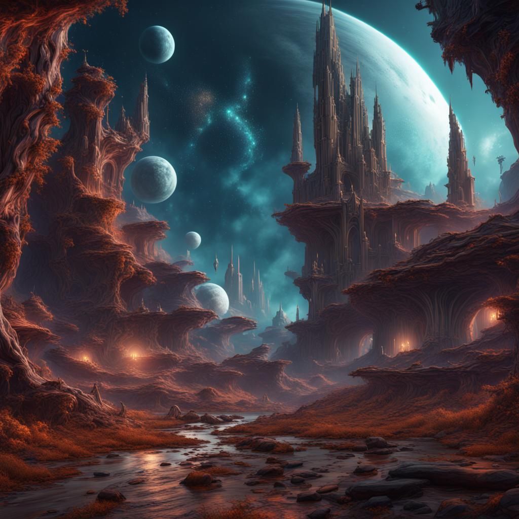 Distant wonderful Space.