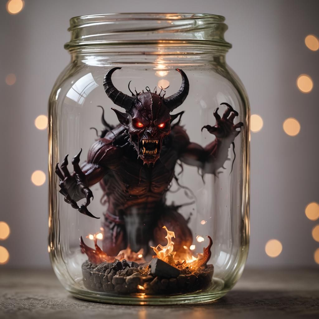 Demon in a jar