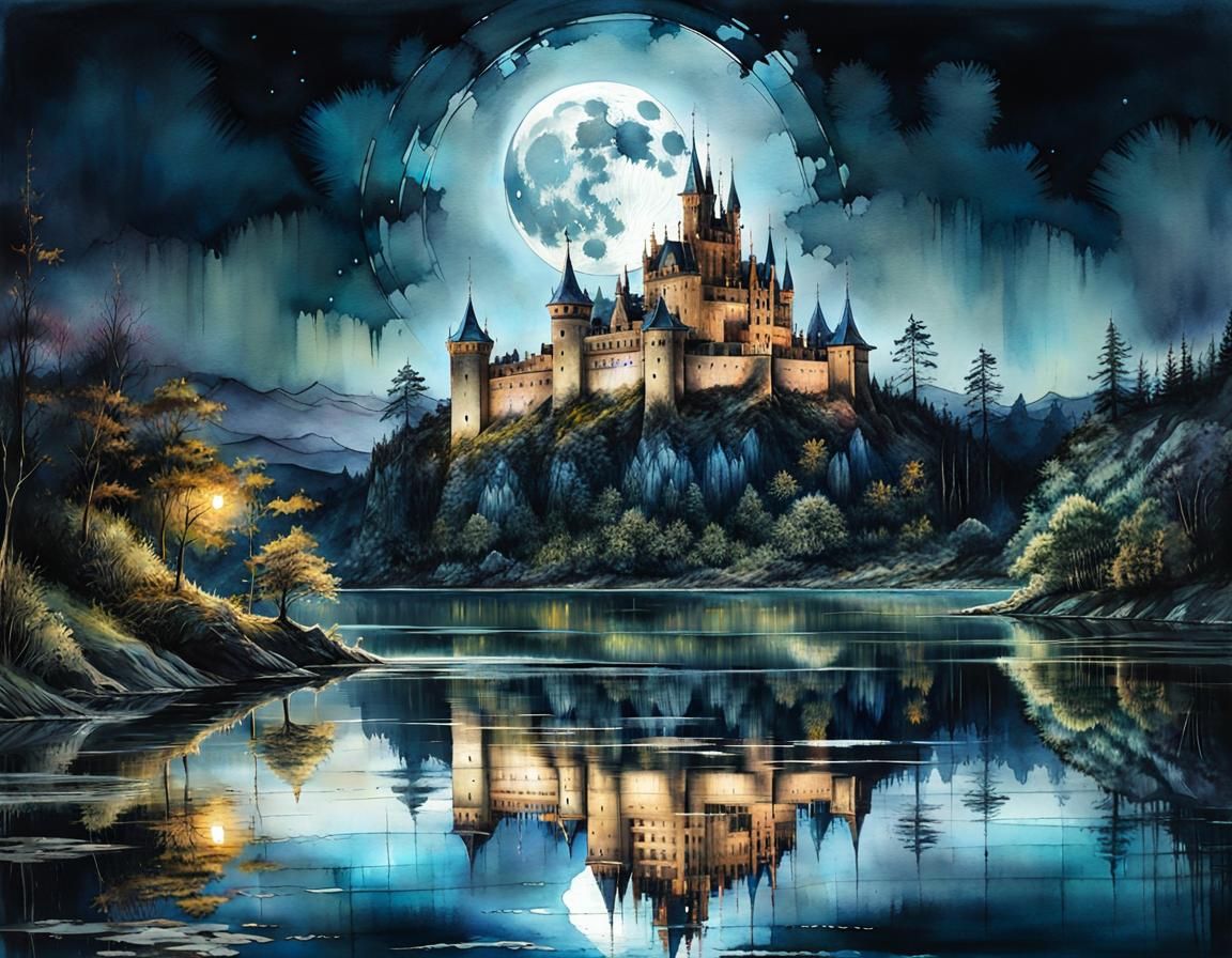 Castle Lake View  by @Thoragh