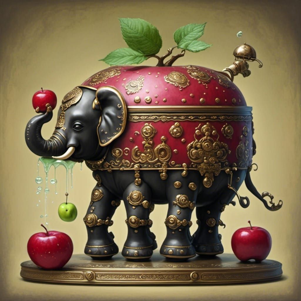 <lora:Elephant Tea:1.0> Apple Tea 