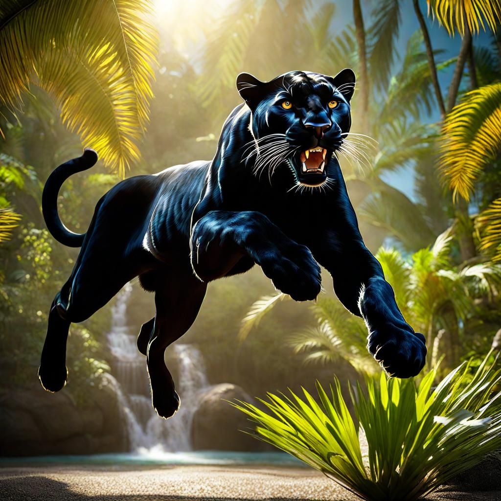 Black Panther - AI Generated Artwork - NightCafe Creator