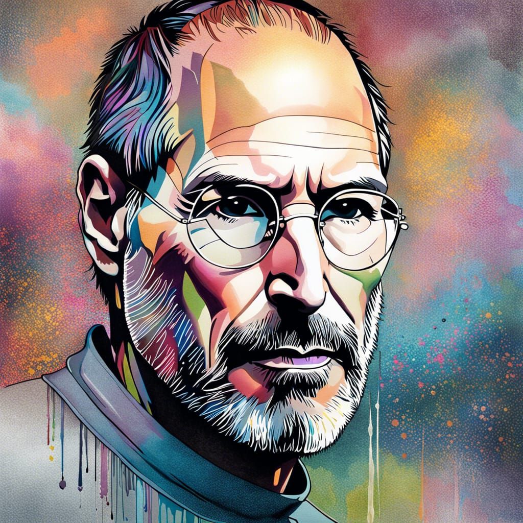 Steve Jobs - AI Generated Artwork - NightCafe Creator