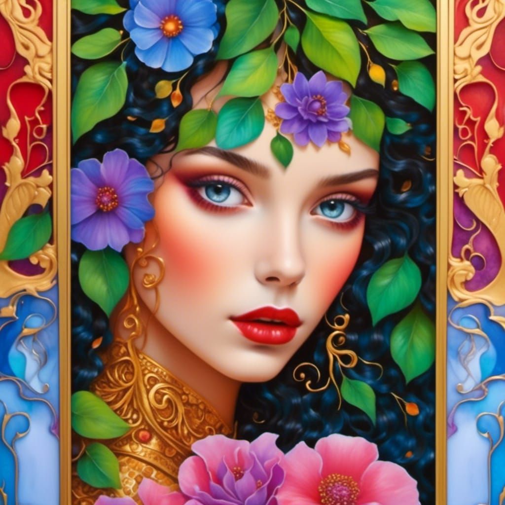 <lora:Bling Bling:1.0> <lora:GypsyStyle:1.0> <lora:Portrait Enhance:1.0> <lora:monstyle3:1.0> beautiful renaissance woman, Mona Lisa style I...