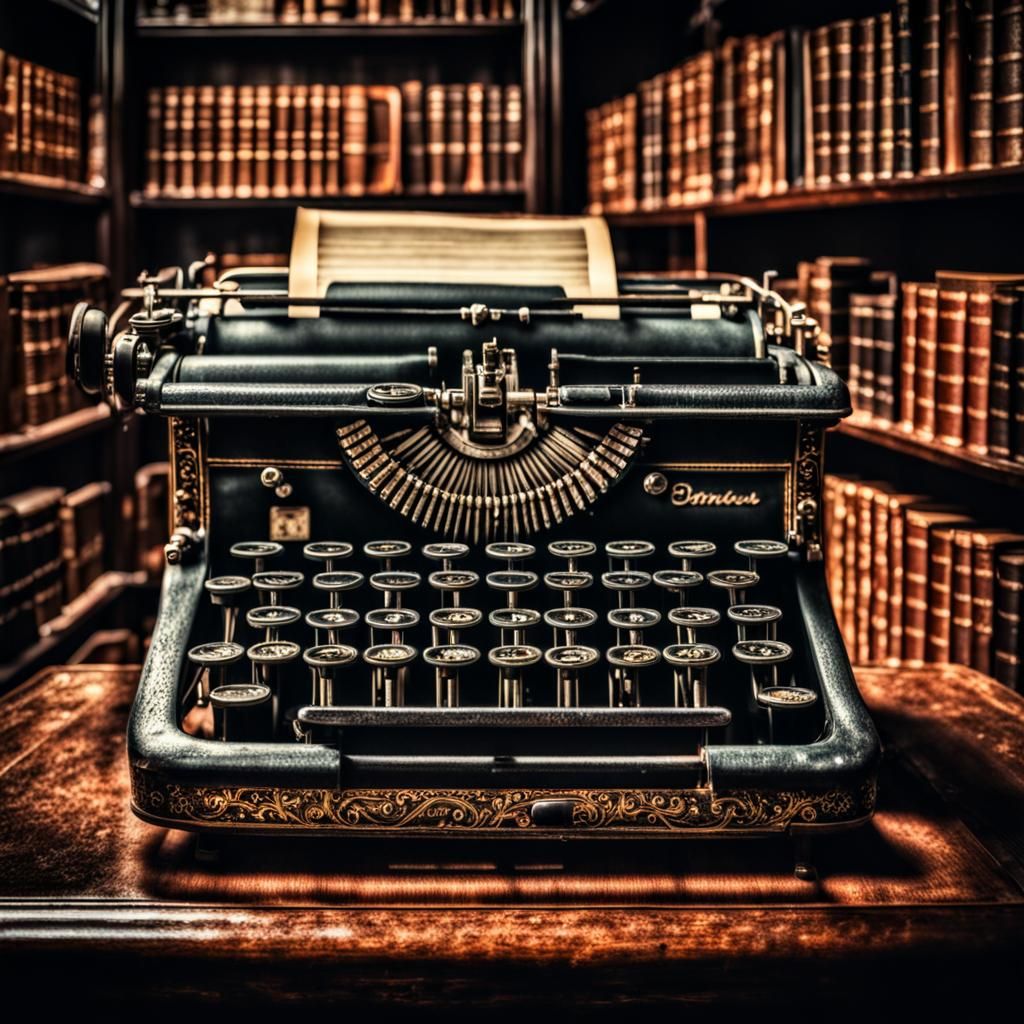 Typewriter  by @Elven Maiden