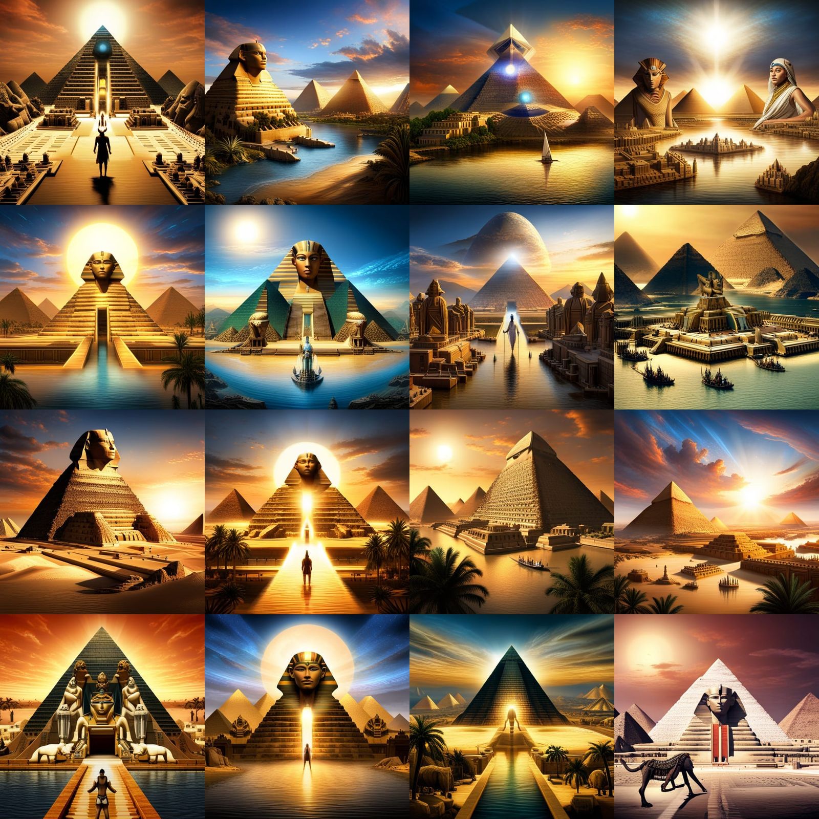 An ancient race constructing pyramids with the power of sound frequency ...