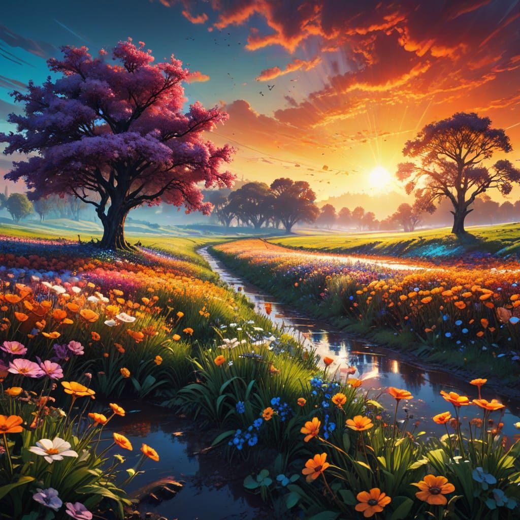 Colourful Nature  by @Natii