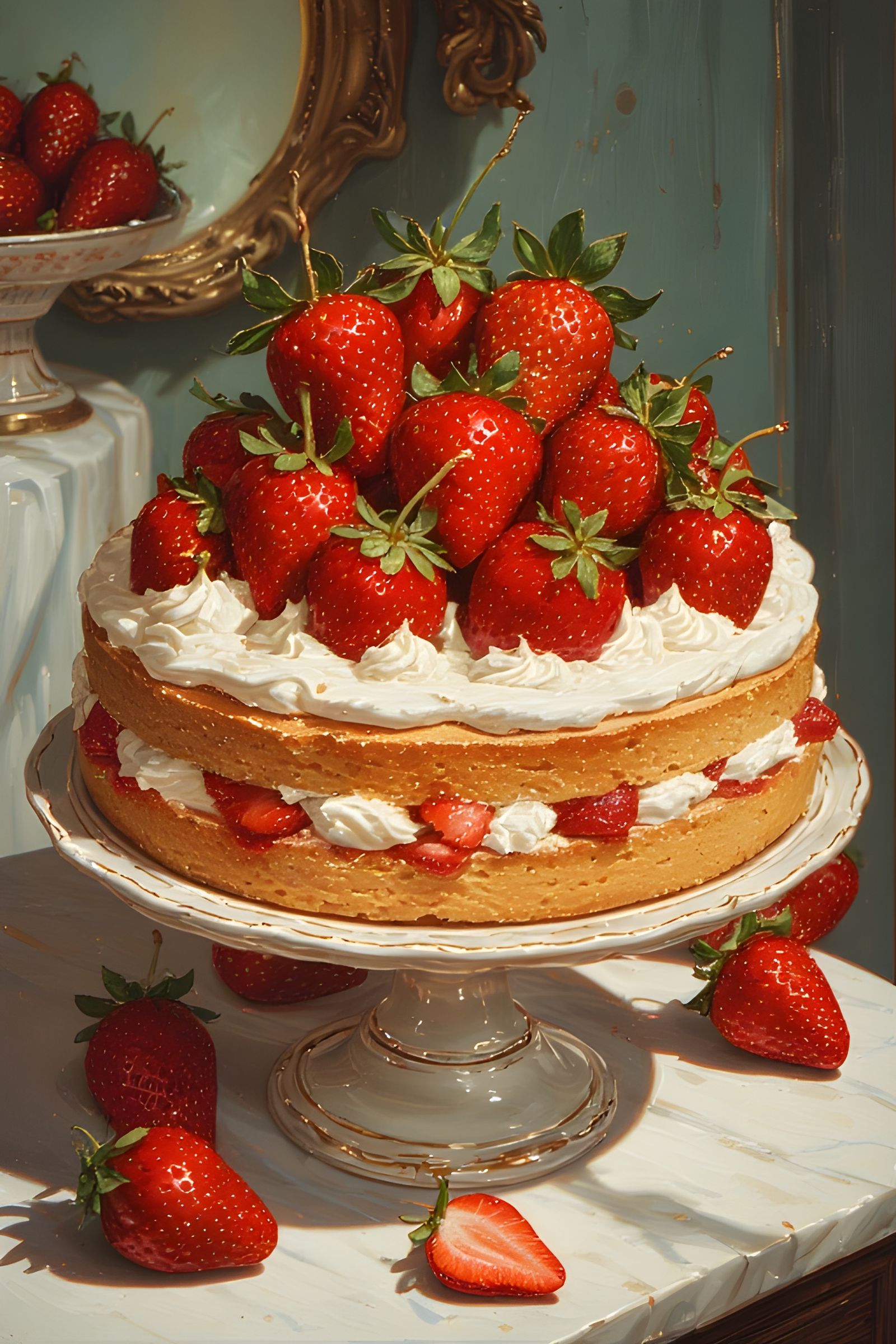 Strawberry Cake