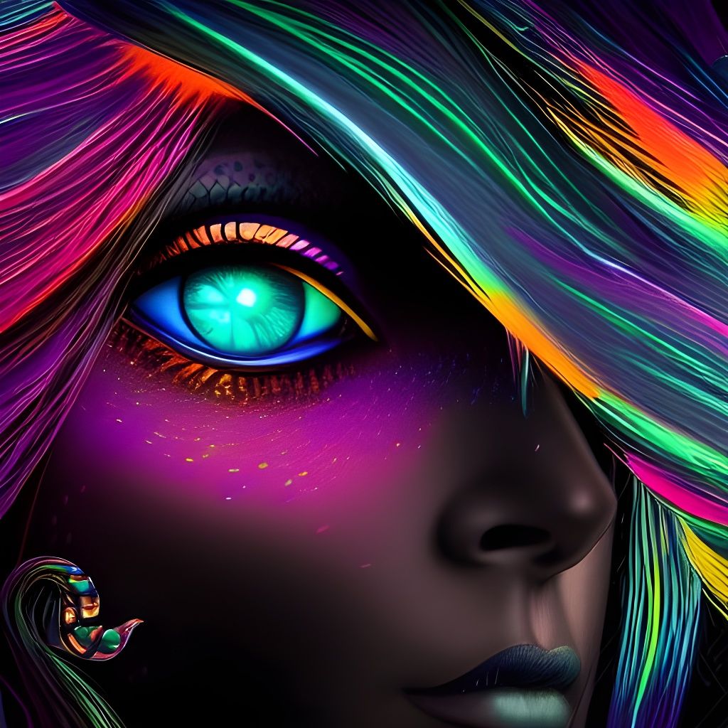 Vibrant Personality - AI Generated Artwork - NightCafe Creator