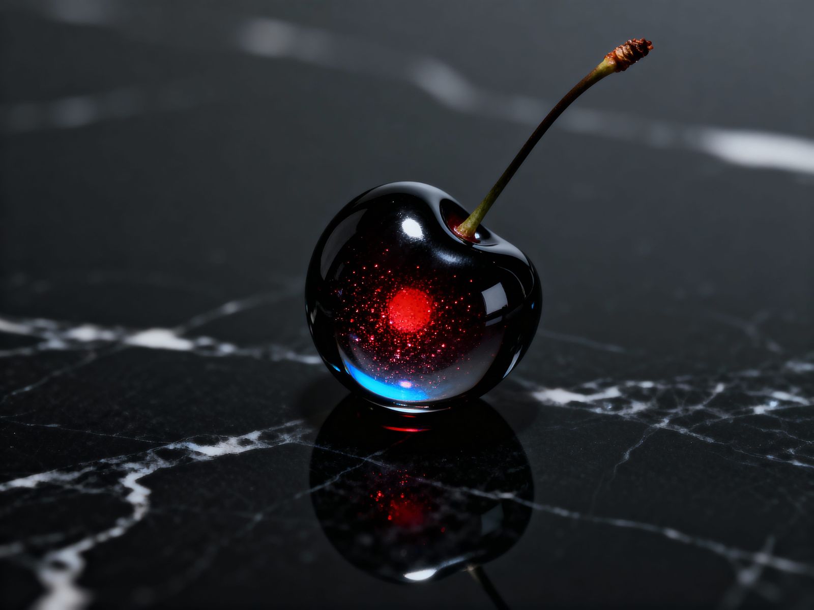 Glass Fruits - Cutting Cherries 03