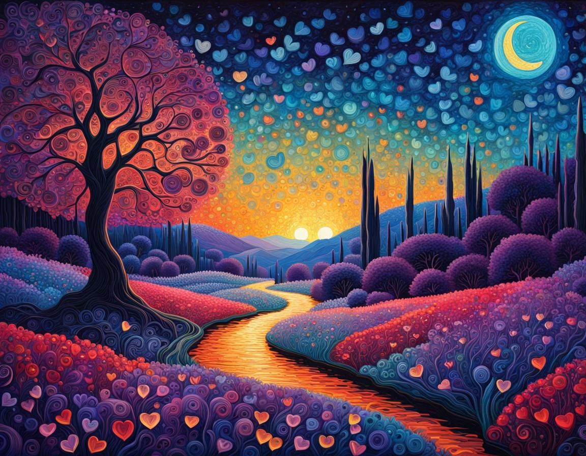 Valentine landscape