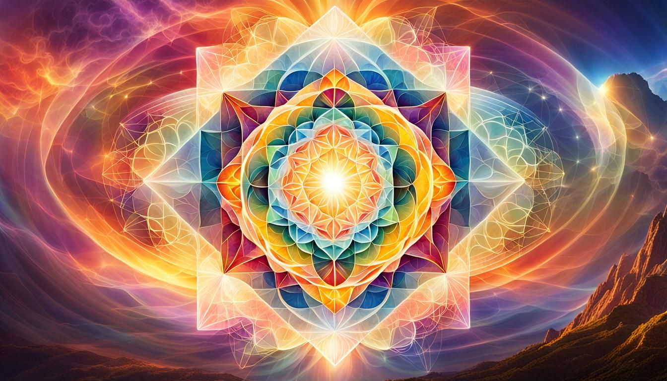 Multi-Dimensional Meditative Geometry  by @undefined