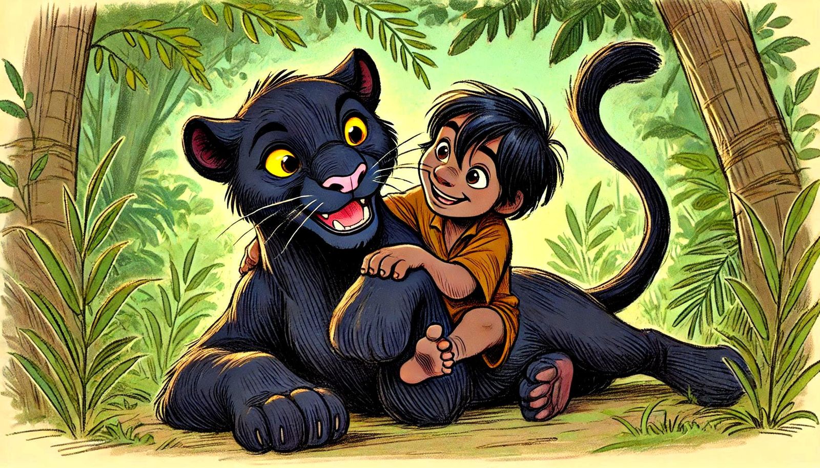 "Bagheera, Let's Ride!"