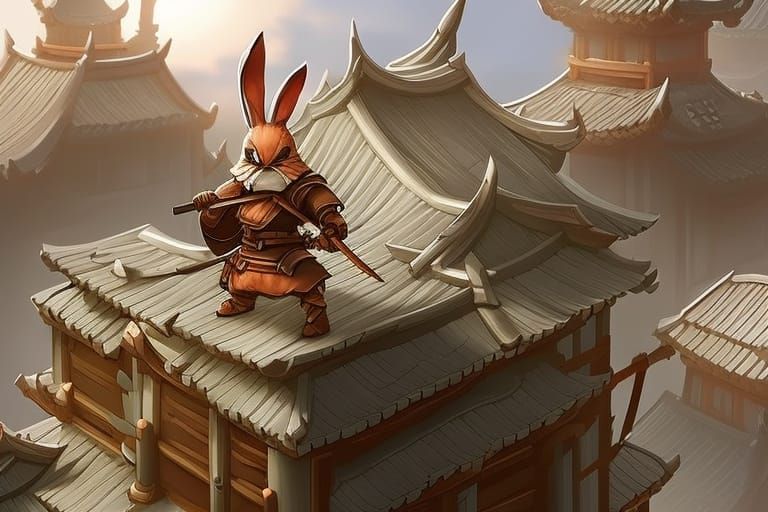 Ninja rabbit
