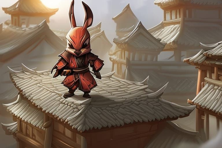 Ninja rabbit