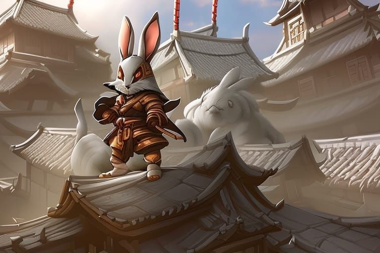 Ninja rabbit